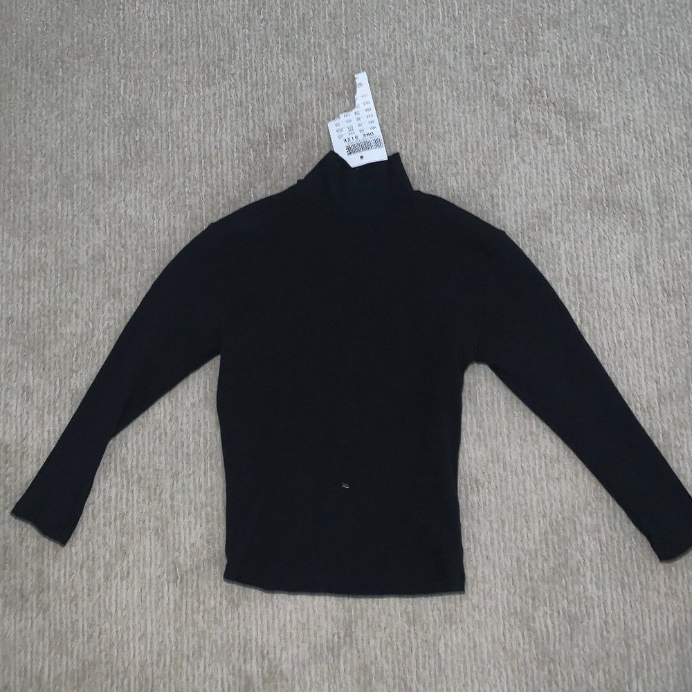 Brandy Melville - Black TurtleNeck Crop